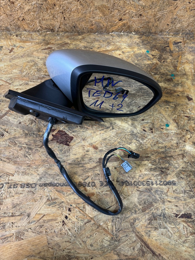 фото №1, Зеркало правое 11+2 13 pin renault megane iv ted69