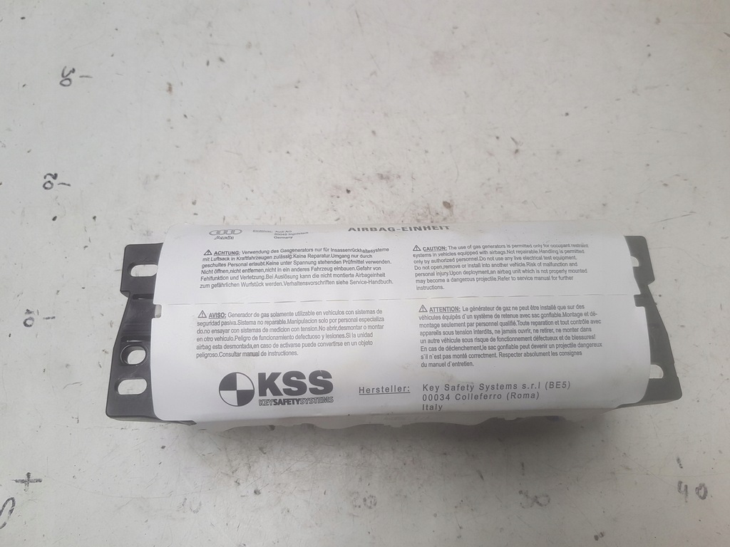 фото №1, Audi a4 b8 08r- подушка подушка безпеки пасажира