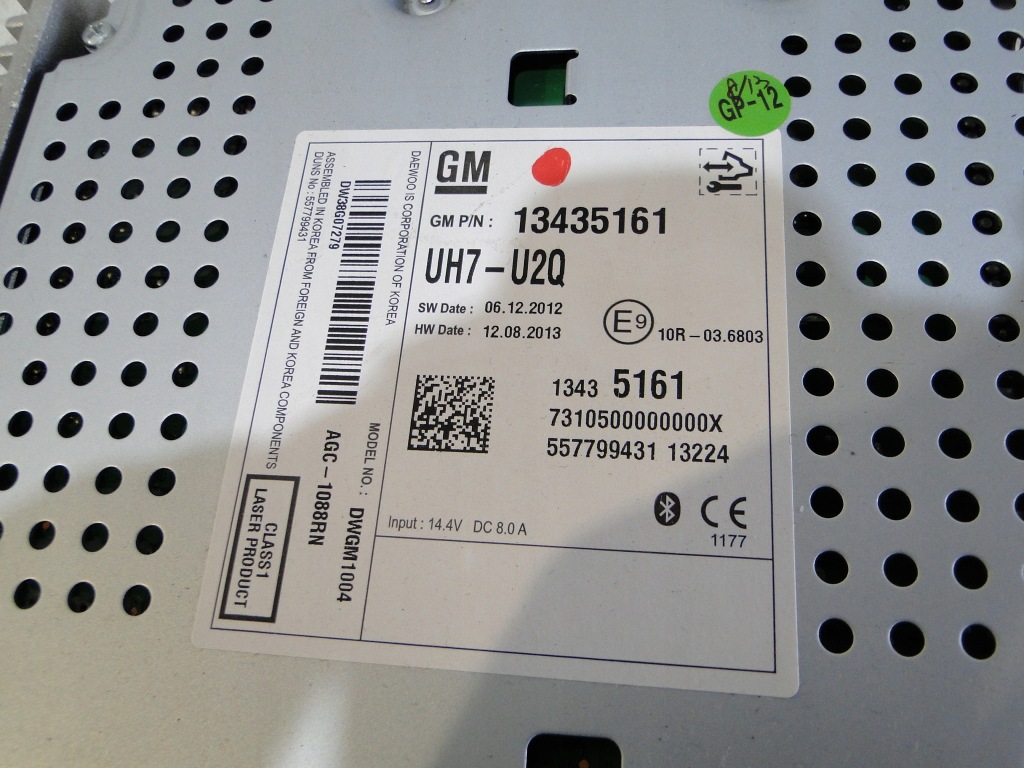 фото №10, Opel adam 12-19 радіо cd оригінал 13435161