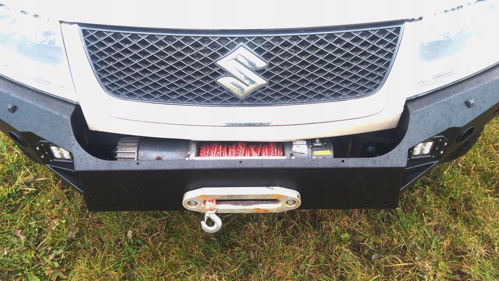 фото №7, Suzuki grand vitara 2 бампер стальной перед передний