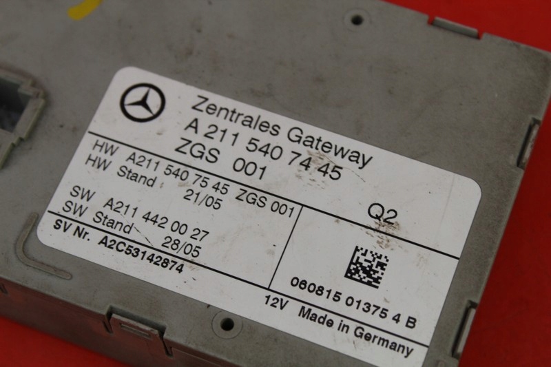 фото №9, Блок керування a2115407445 mercedes e-klasa w211 lift