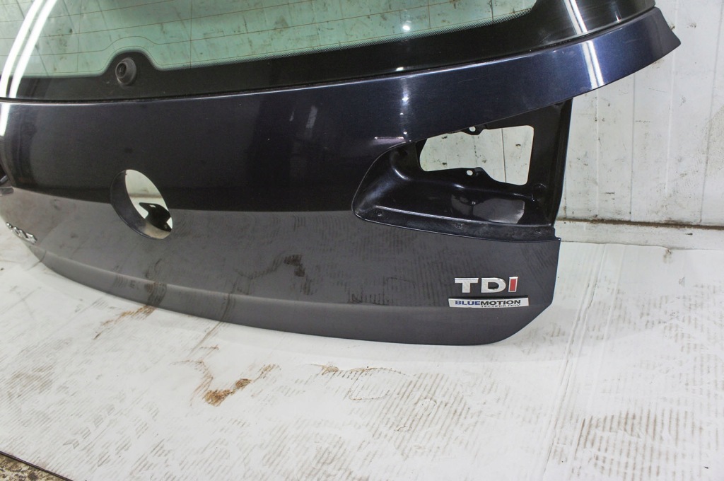 фото №8, Sk141 vw golf vii ^ кришка багажника багажника atlantis blue металік lh5x скло 13r