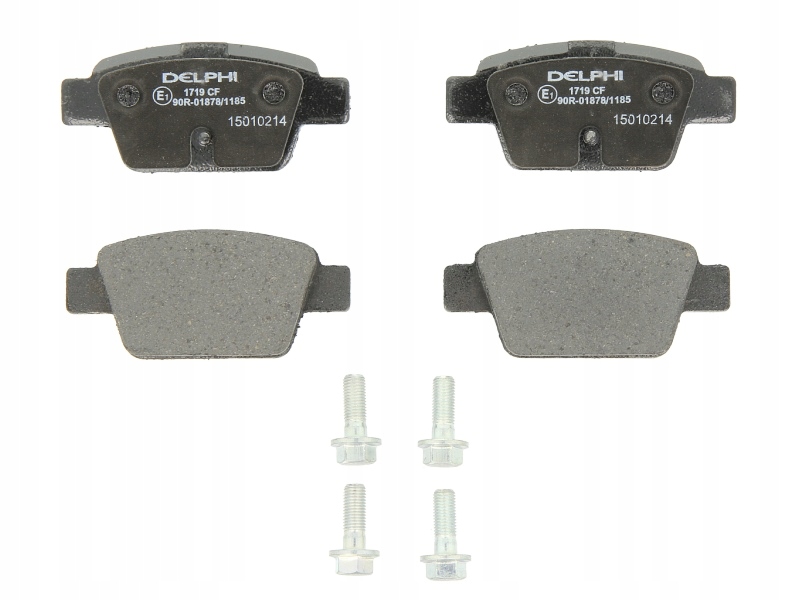 фото №1, Delphi lp1719 набір гальмівних колодок гальмівних, гальма дискові