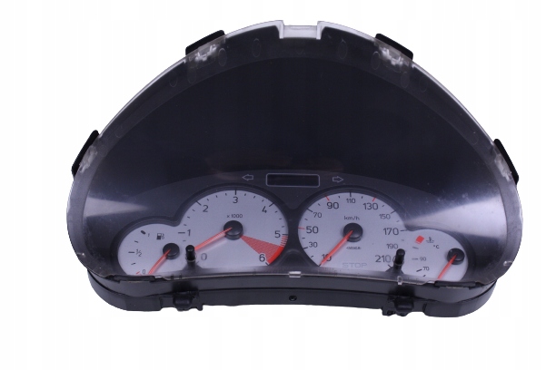 фото №1, Приборная панель счетчик peugeot 206 06r. 2,0 hdi