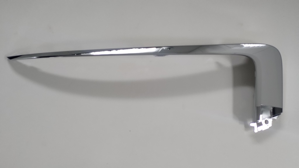 фото №11, Mitsubishi eclipse cross 21 - накладки бампера хром верхний 2 штуки lift