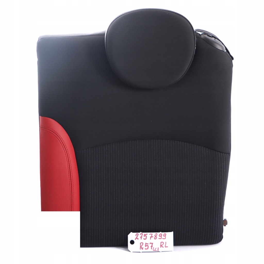 фото №13, Mini cabrio r57 lci заднее сиденье спинка левая левый задняя полукожа