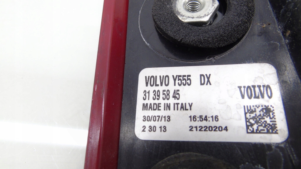 фото №7, Лампа правый задняя правая volvo v40 ii 31395845