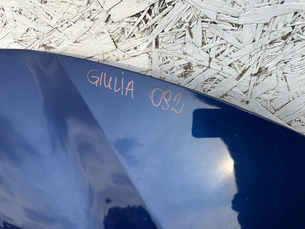 фото №6, Giulia капот перед granatowa 092