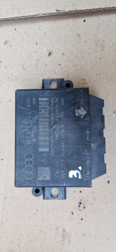 фото №1, Модуль парктронік pdc audi a3 8p lift 5d 8p0919475g