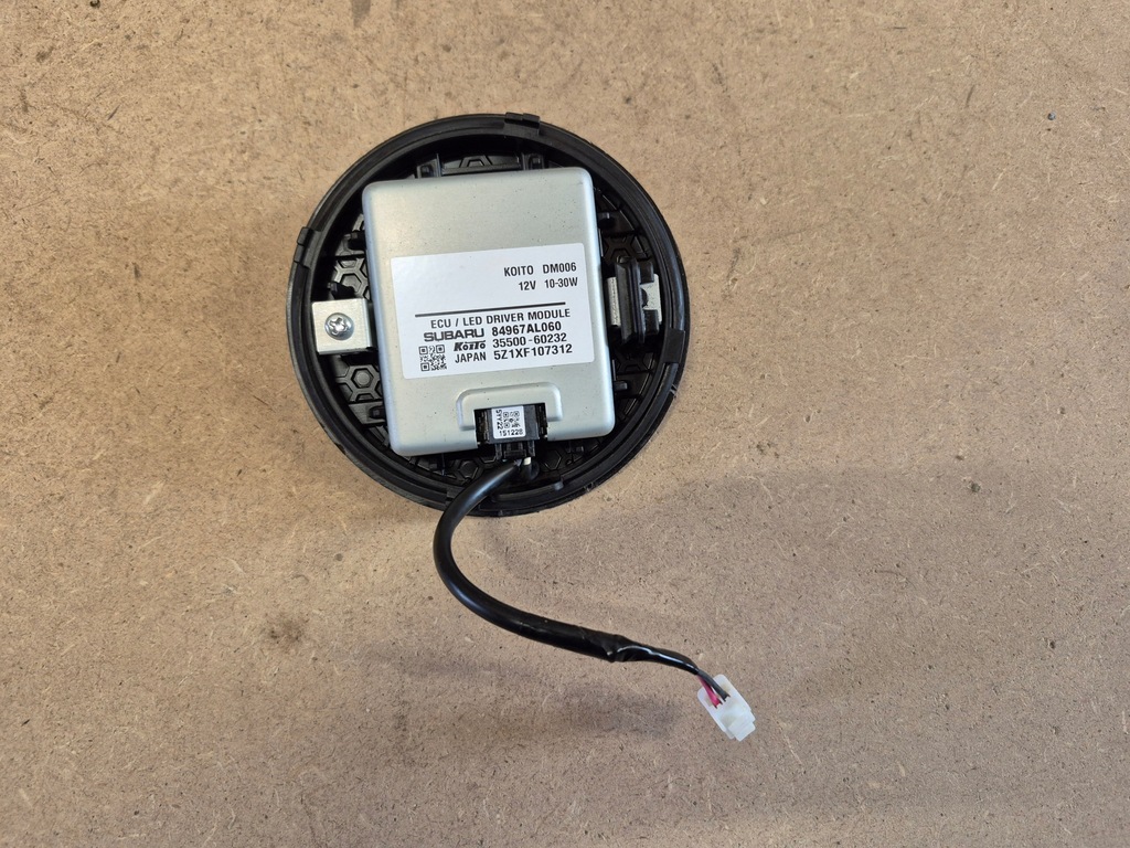 фото №1, Subaru legacy outback модуль блок керування перетворювач led 84967al060