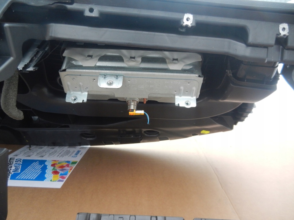 фото №16, Панель приладів приладова консоль подушки безпеки pas датчик vw polo 6r0