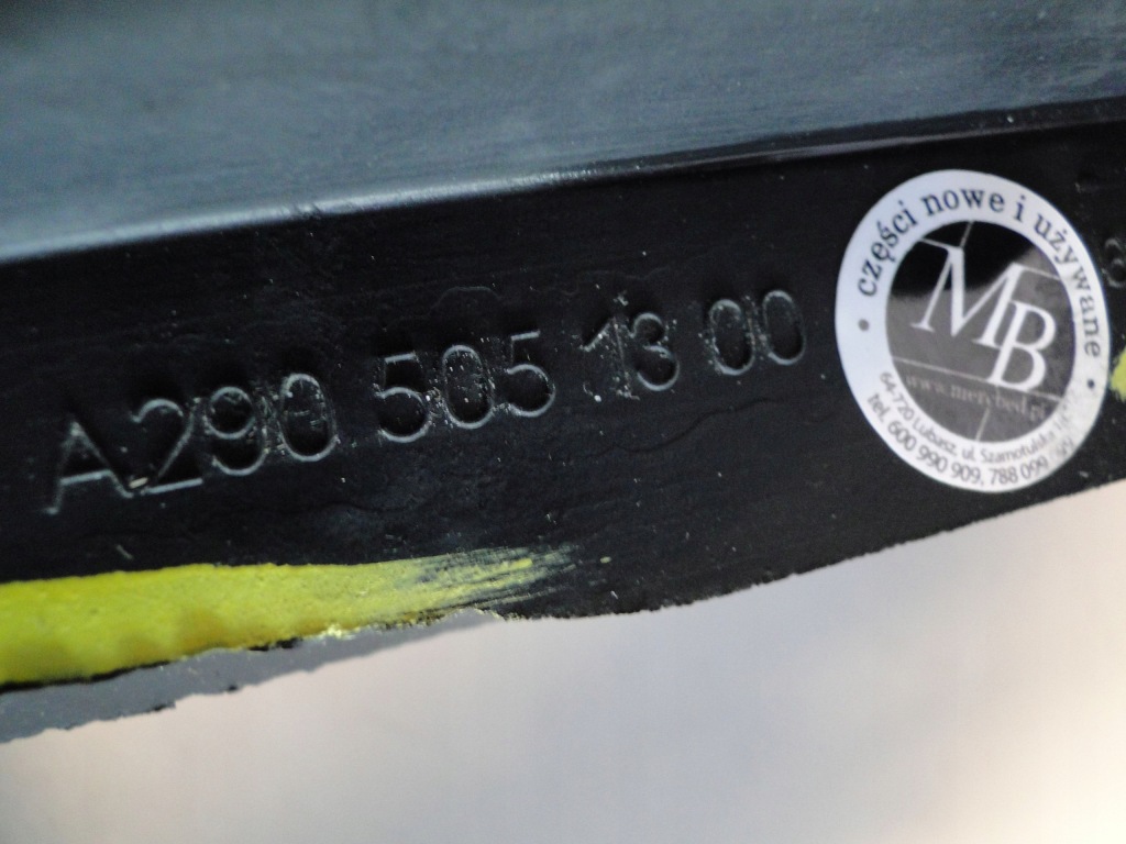 Mercedes amg gt x290 290 повітропровід повітря радіатора w підкрилок ліва впуск Ціна