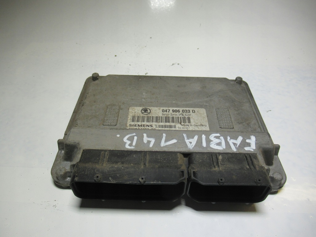 фото №1, Бортовий комп'ютер модуль блок керування skoda fabia 1 047906033d