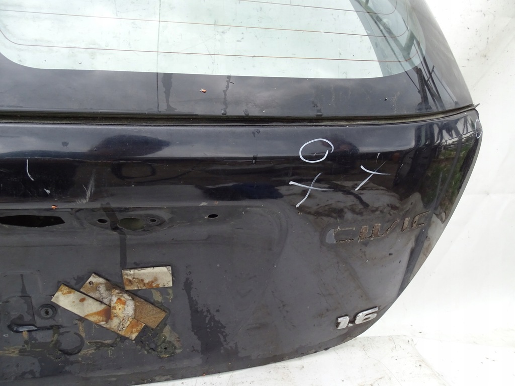 фото №9, Кришка багажника багажника honda civic vii hb 3d b92p без оснащення