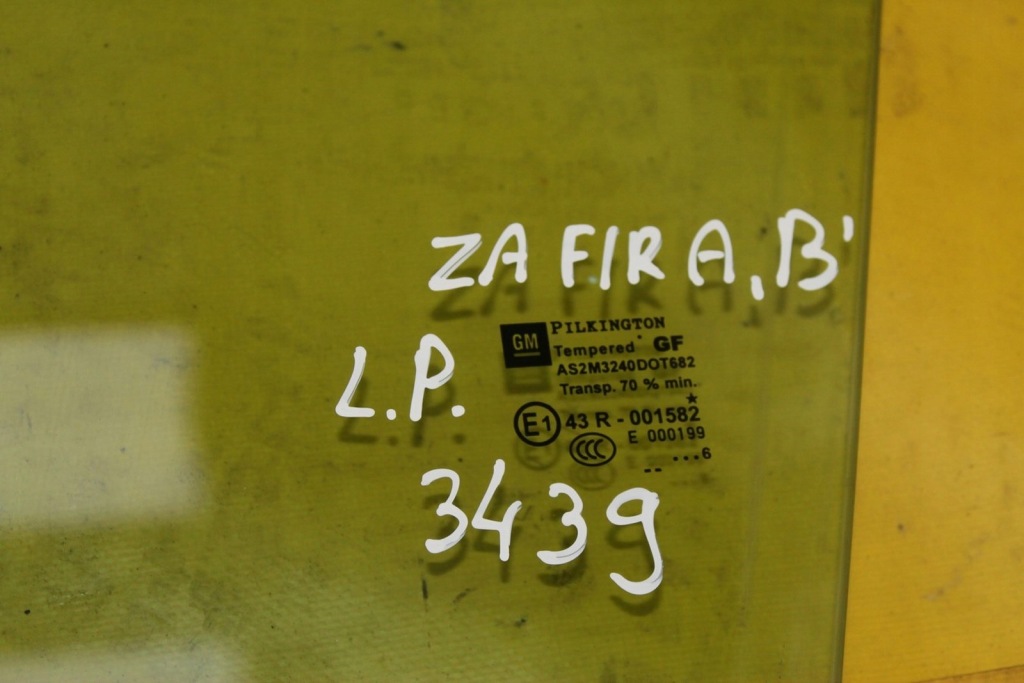 фото №3, Скло лівий перед передня zafira b