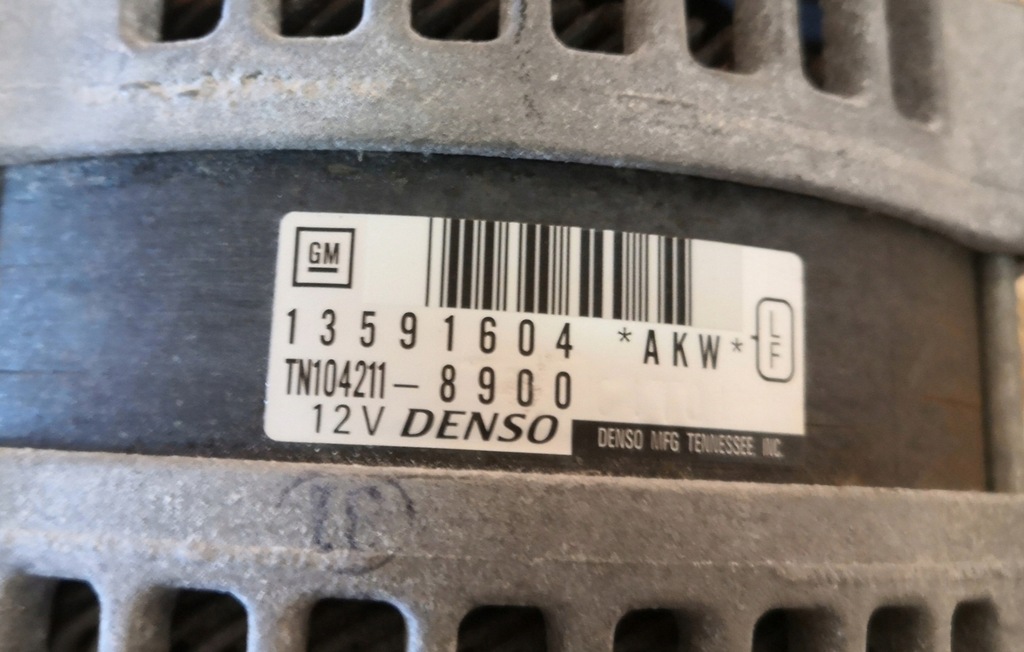 фото №4, Chevrolet camaro 2016- 3.6 генератор 13591604