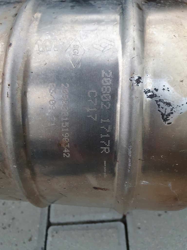 фото №10, Captur ii 19-22 1.3 tce гасник труба вихлопна kat