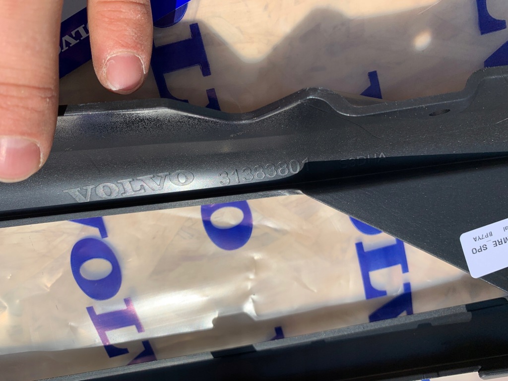 фото №7, Volvo xc90 накладка бампера nowa молдинг комплект