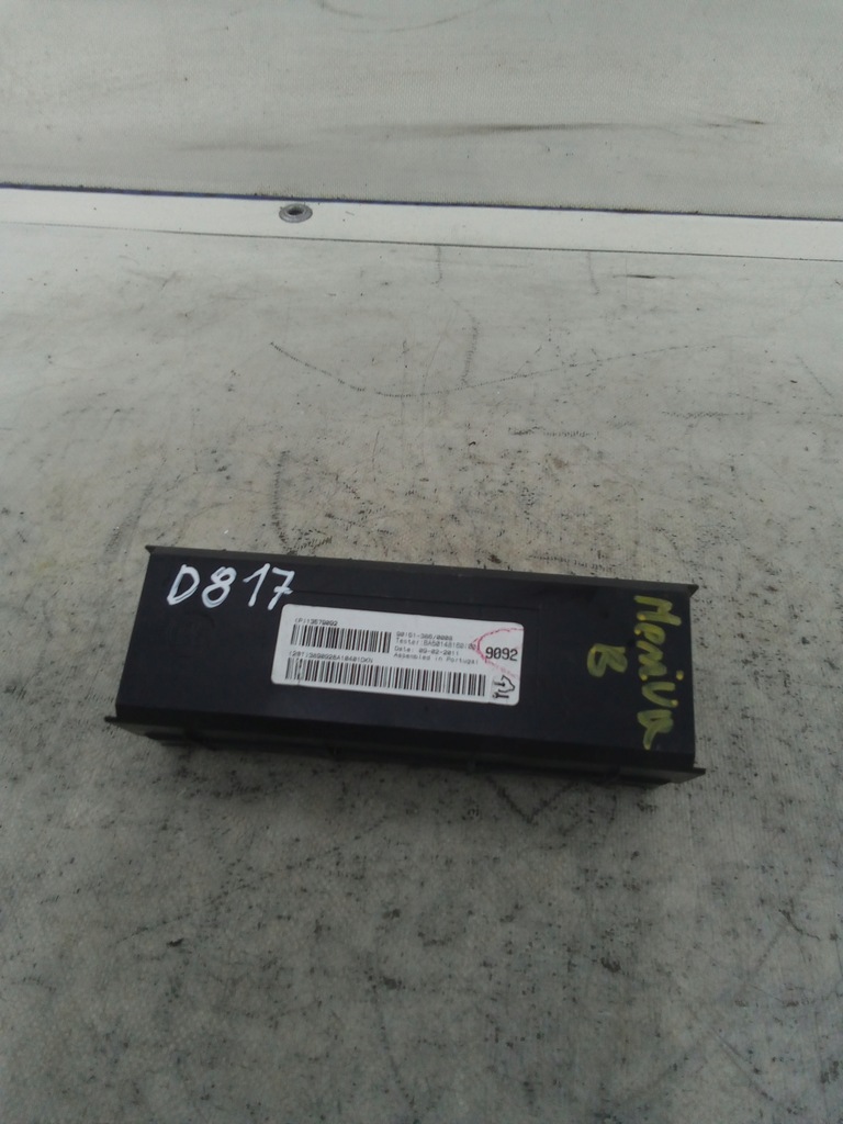 фото №1, D817 блок управления обдув meriva b 13579092