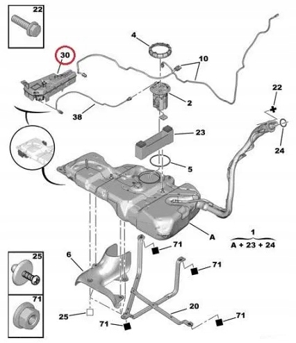 фото №11, Бак fap c/p partner/5008/c4 picasso
