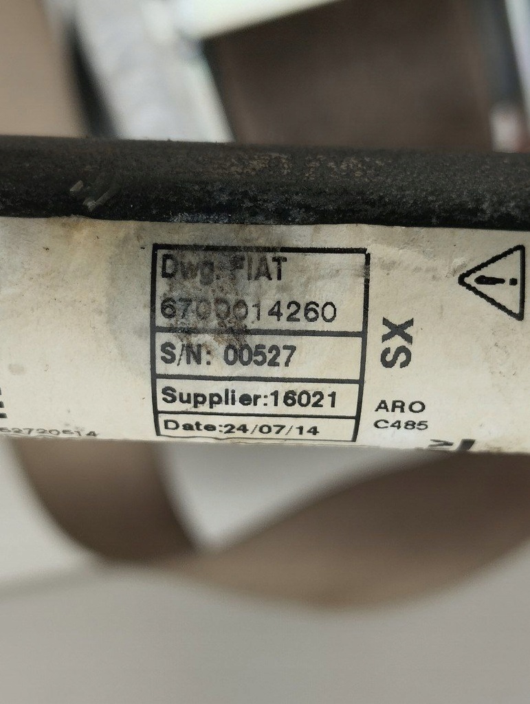 фото №7, Pas безпеки maserati ghibli 2015 з передній з лівий 6700014260