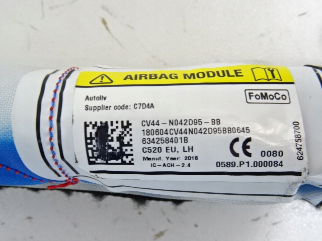 фото №9, Ford kuga mk2 lift air bag шторка безопасности левая