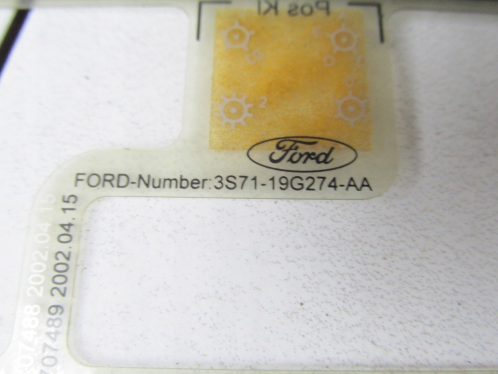 фото №6, Датчик ременів безпеки ford mondeo mk3 02-07