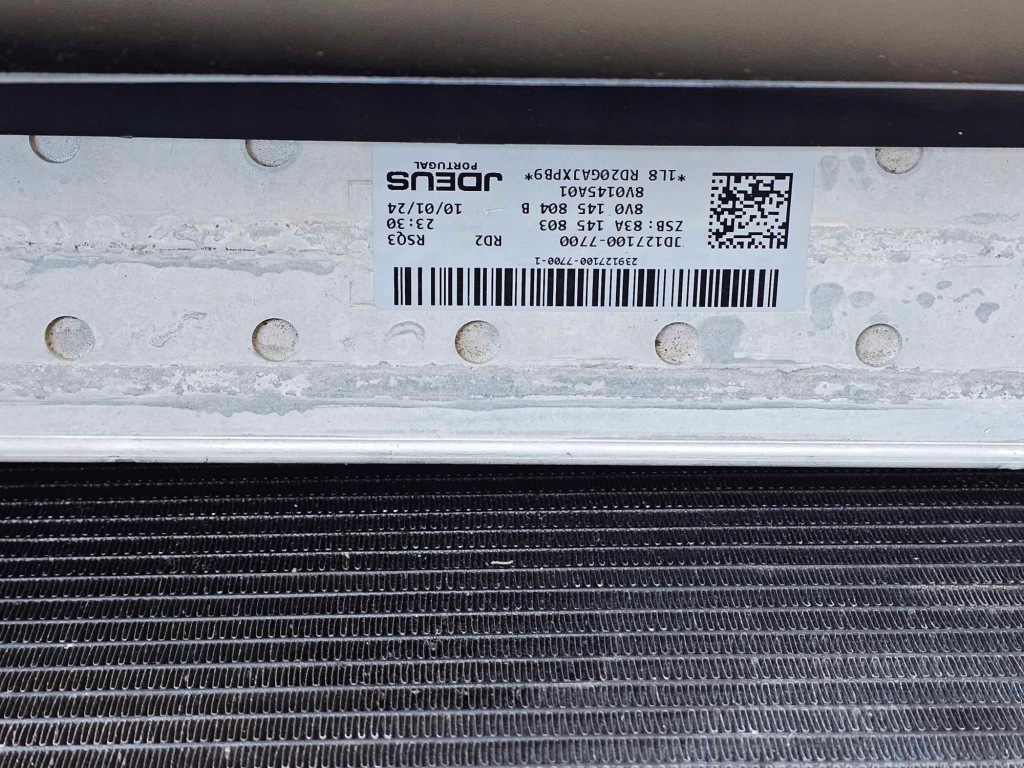 фото №13, Комплект радіатор вентилятори pas передній підсилювач балка audi rs3 8y 2.5