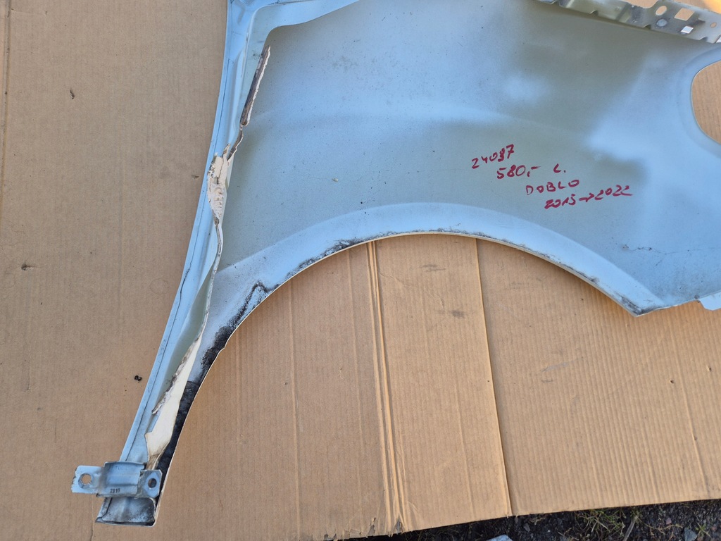 фото №7, Fiat doblo крила лівий. 2015-2022.oryginał mopar