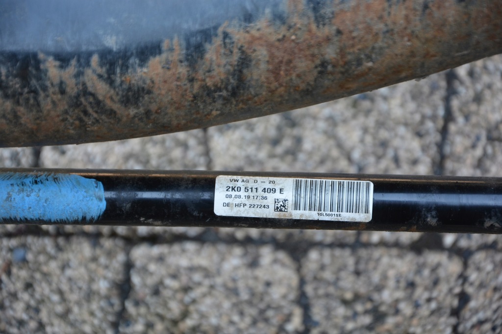 фото №8, Балка підвіска заднього vw caddy 4 iv 2k5