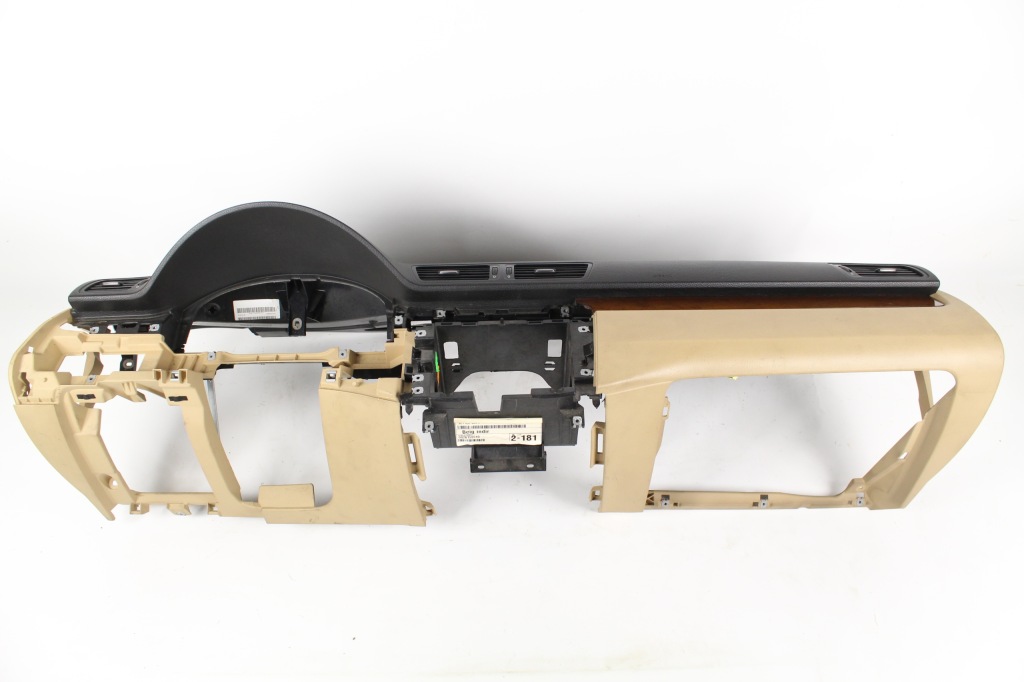 фото №5, Приборная панель приборная консоль подушка пассажира passat b6 05-10 светлая krem