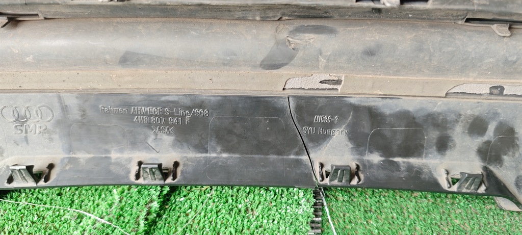 фото №10, Спойлер дифузор бампера задня audi rs q8 4m8