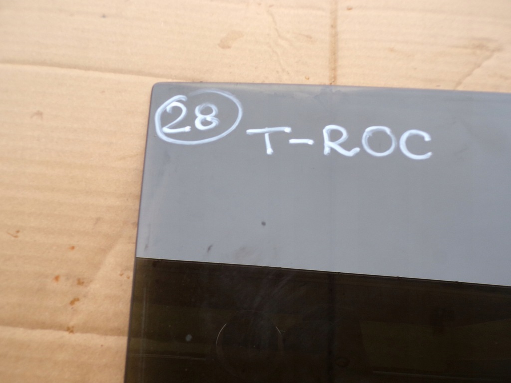 фото №2, Стекло дверь правый задняя vw t-roc 2017r. тонированная