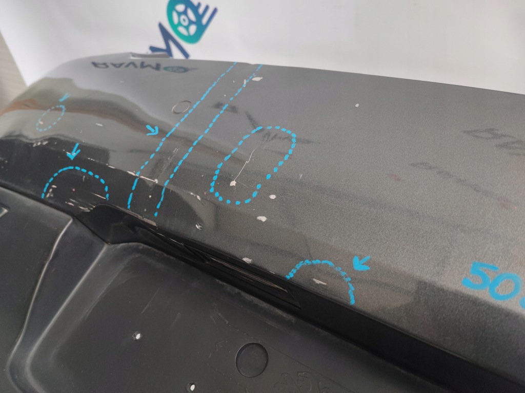 фото №10, Бампер задний peugeot 508 i sedan lift pdc