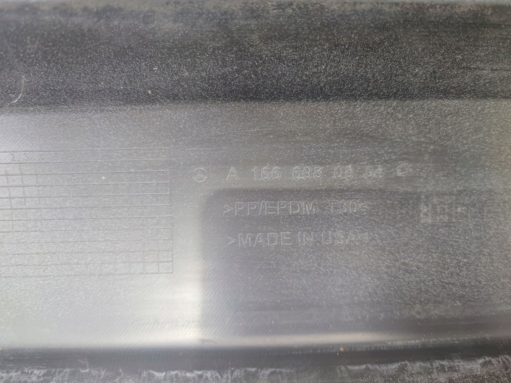 фото №10, Mercedes ml w166 молдинг накладка порог правая amg