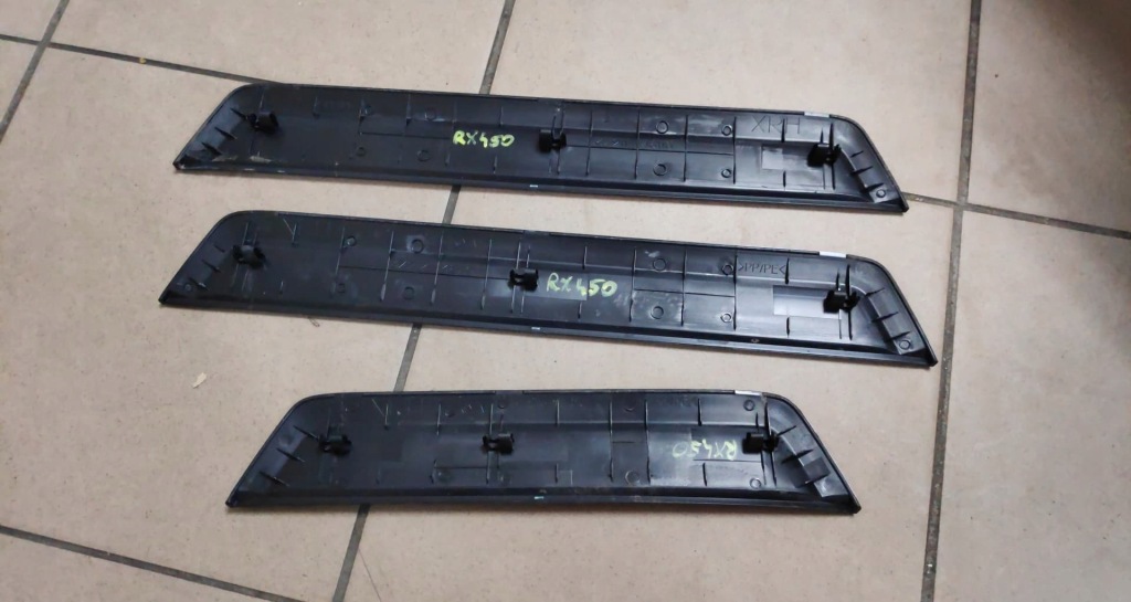 Молдинг накладка порог перед задний lexus rx450 2019r Цена