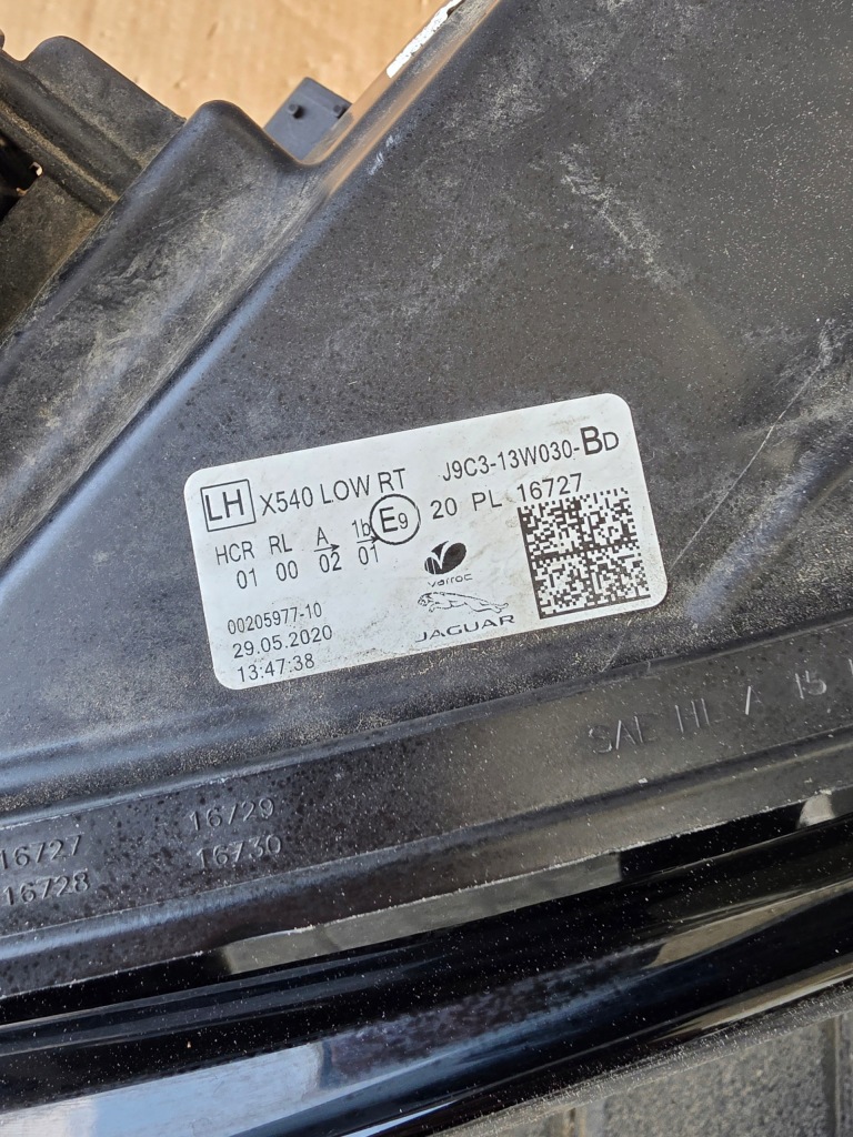 Фара перед передняя левая led j9c3-13w030-bd jaguar e-pace Недорого