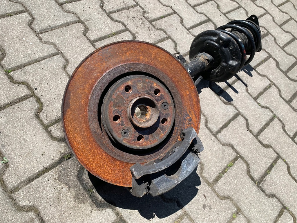 фото №7, Renault scenic iv mcperson правый kompletny поворотный кулак рычаг