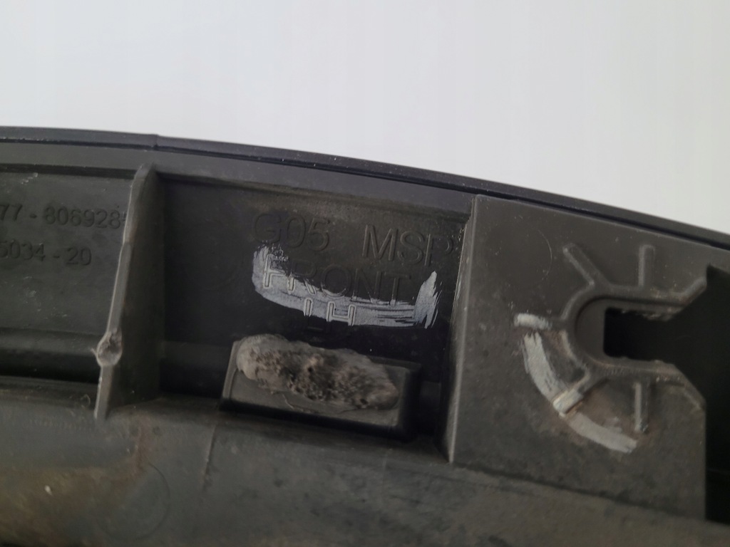 фото №11, Bmw x5 g05 mpakiet молдинг крыла левый перед накладка na крыло 8069285