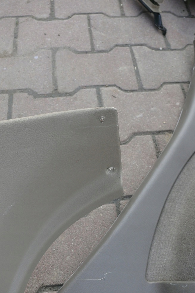 фото №13, Коврик обшивка багажника nissan murano i z50 beż