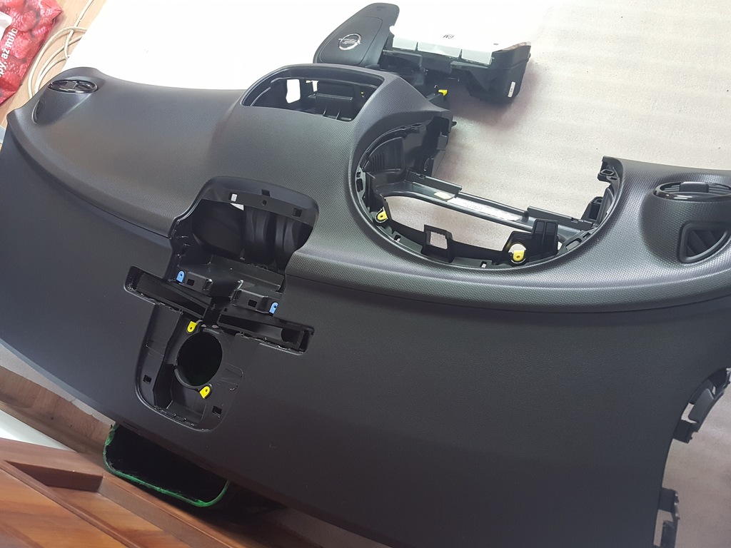 фото №6, Консоль панель приладів панель приладів opel meriva b подушка безпеки ремені nap