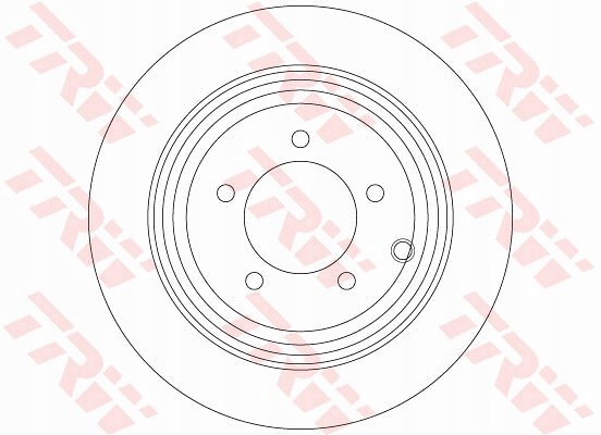 фото №13, Комплект диск гальмівних [trw]