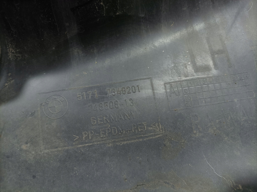 фото №5, Bmw 7 g11 g12 lci подкрылок перед левая часть задняя 7340201