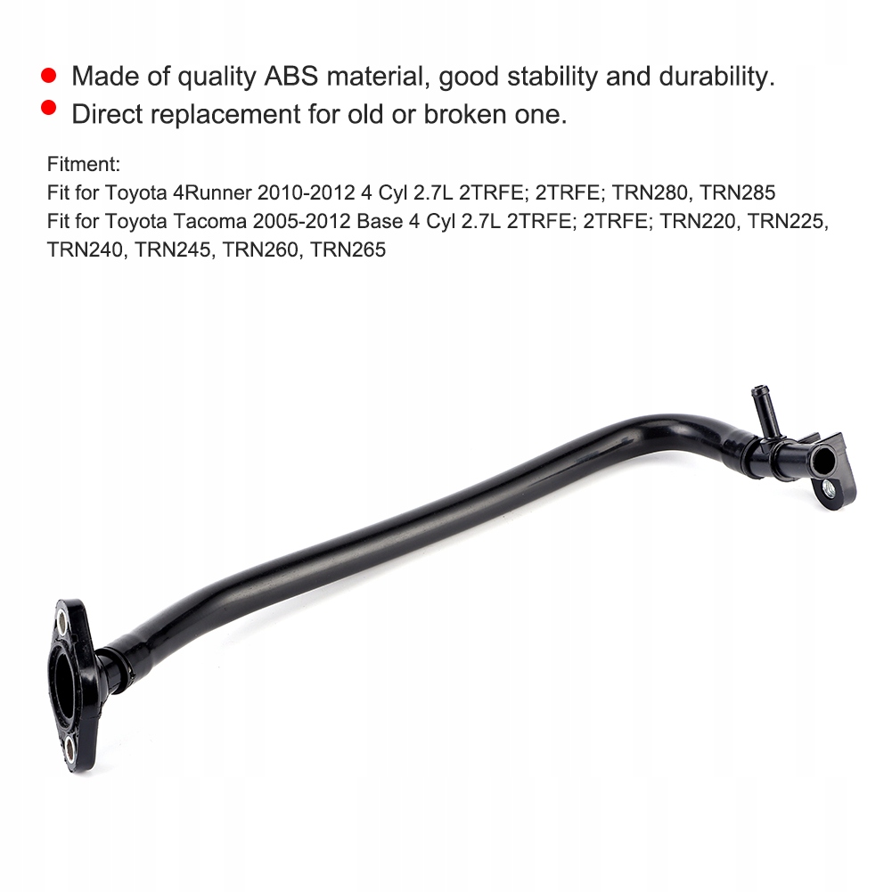 фото №9, Труба obejściowa wody охлаждающей 16268-75091 pasuje do toyota 4runner/tacoma