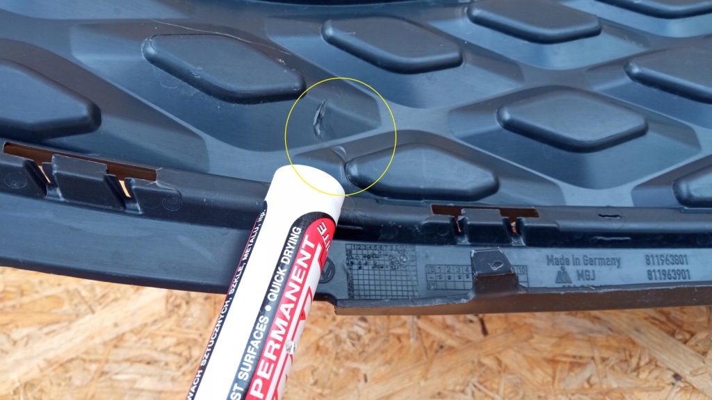 фото №12, Volkswagen id4 id 4 20- решітка радіатора решітка нижня решітка радіатора