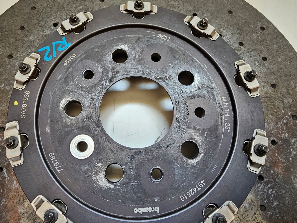 фото №6, Ferrari тормозные диски керамические перед задняя