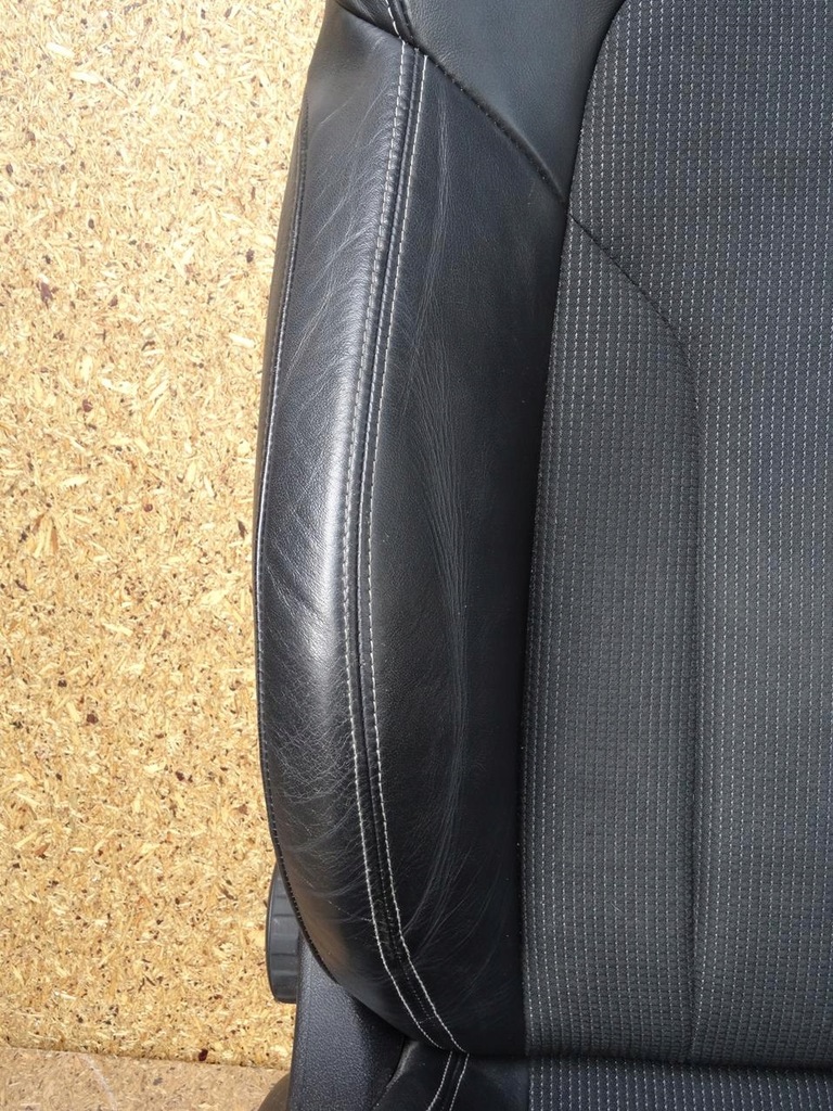 фото №7, Audi q3 8u s-line 11-18 оббивка сидіння шкіра подушка безпеки заднє сидіння задня комплект