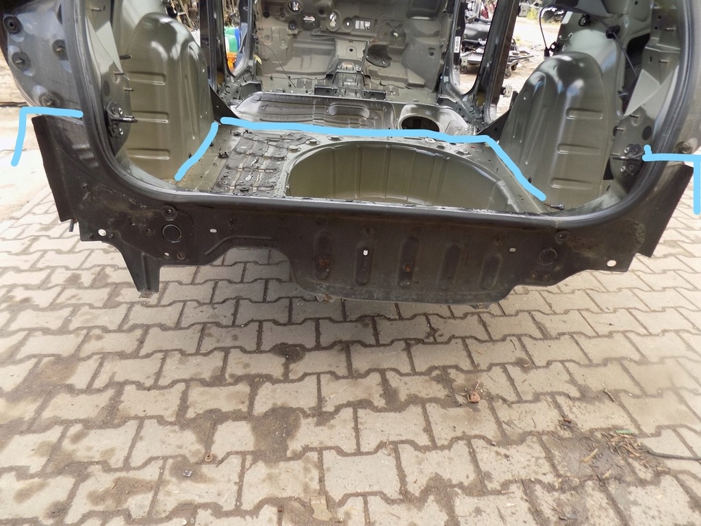 фото №5, Peugeot 3008 i 09-12 ktvd pas задний поддон