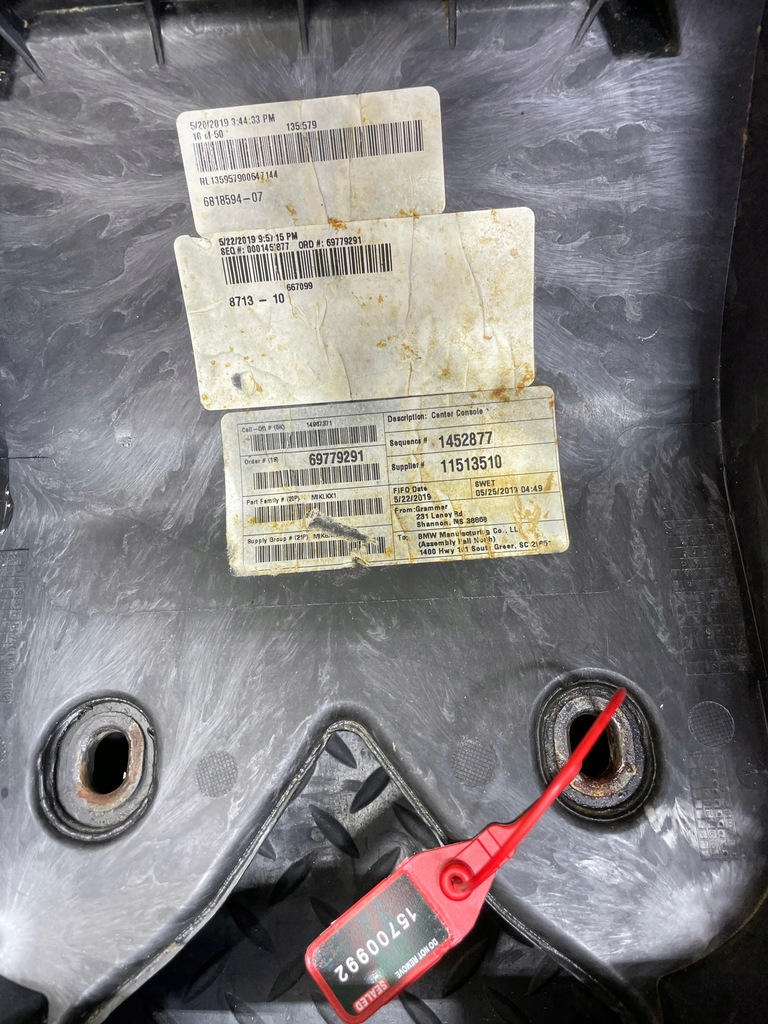 фото №6, Тунель середній підлокітник bmw g01 x3 g02 x4