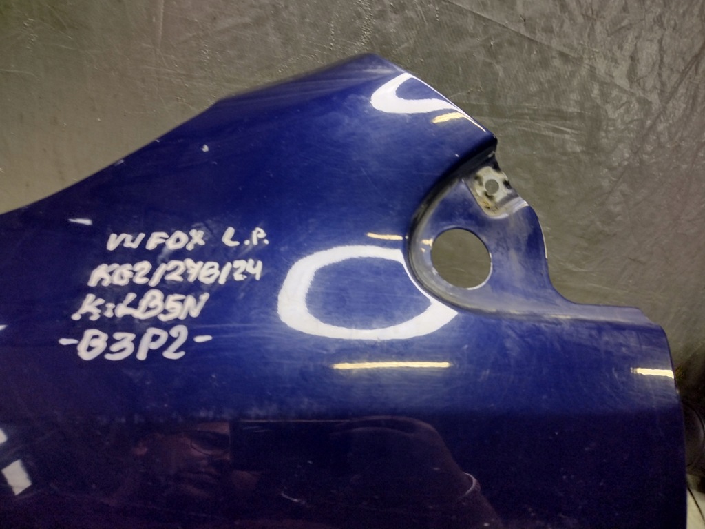 фото №9, Крила лівий перед volkswagen fox k: lb5n